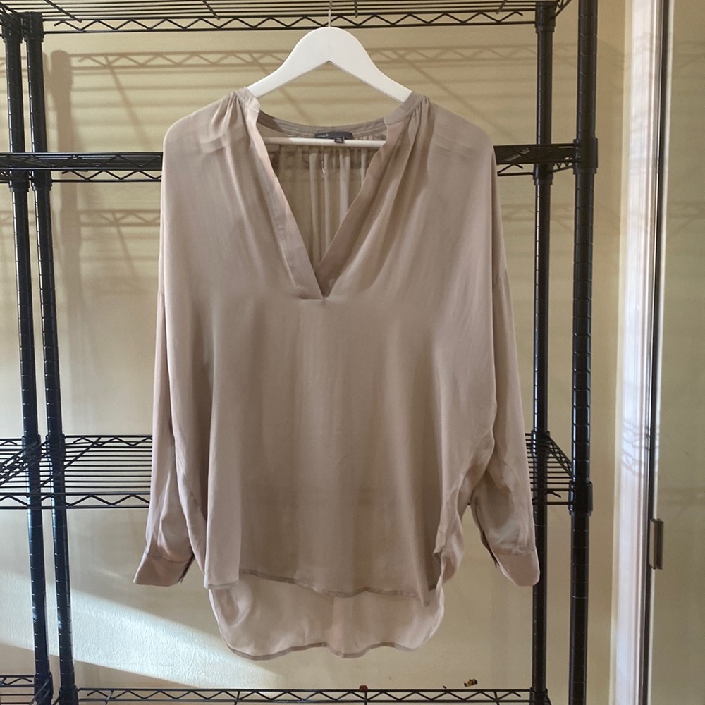Vince 100% Silk Blouse